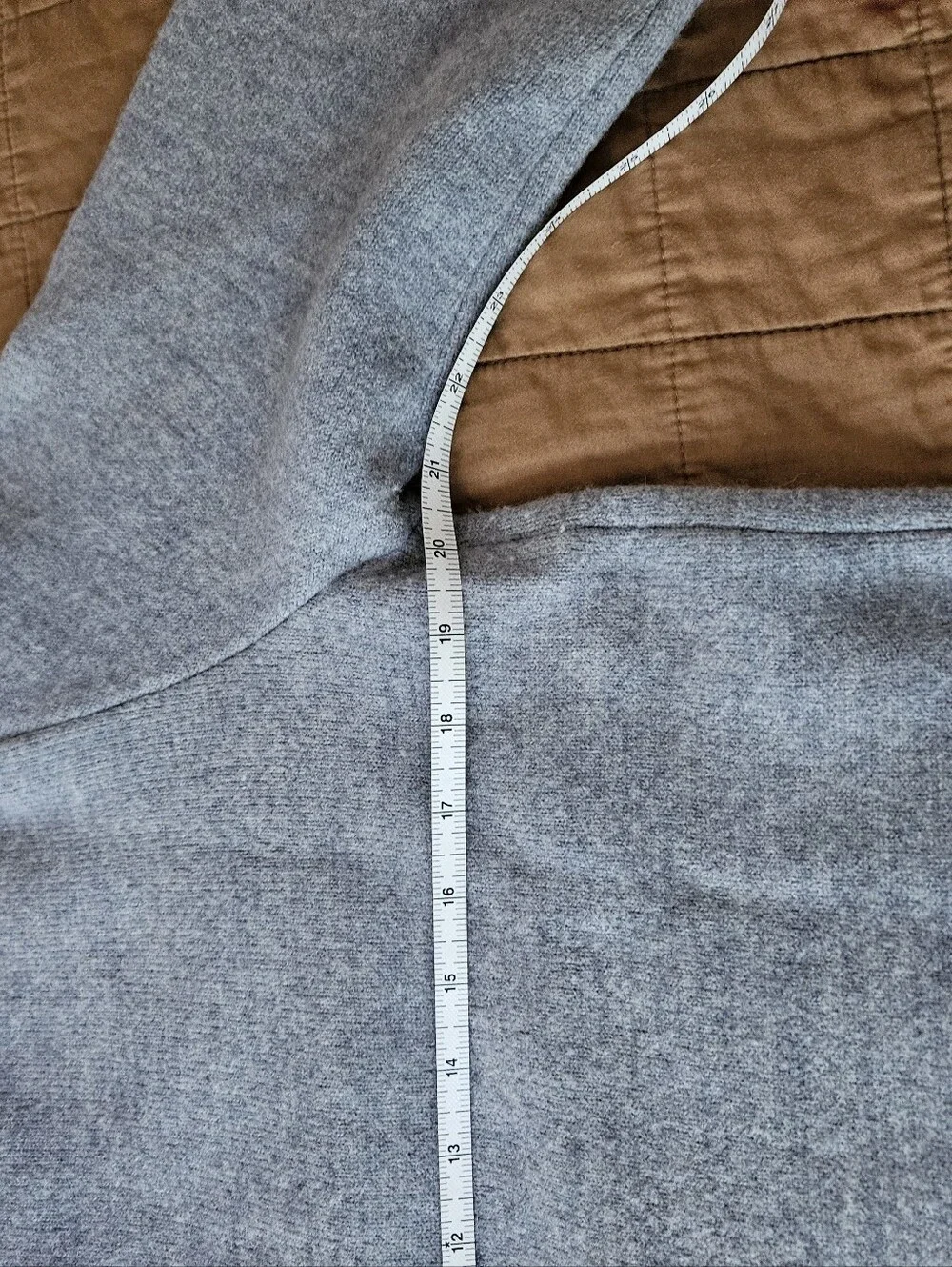 Wool Blend Zipp Up Sweater Size Small From J. Crew